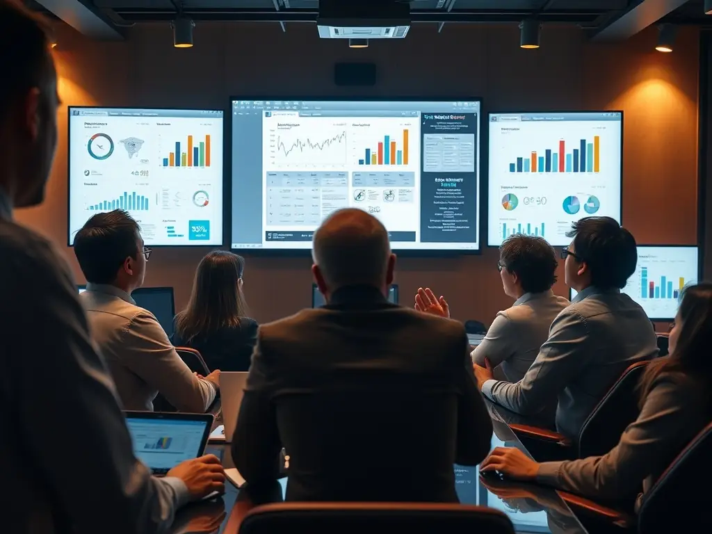 A consultant from Chartered and Associates leads a strategic planning session with a client, developing innovative solutions for business challenges.